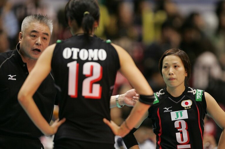 2006年の竹下佳江 ／ photograph by Shigeki Yamamoto