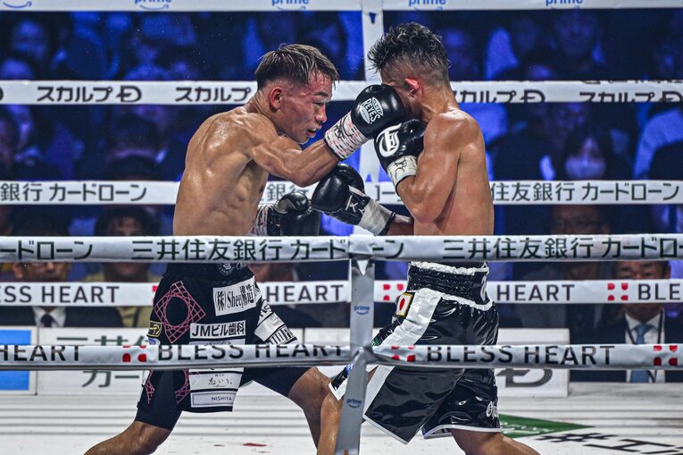井上拓真vs.堤聖也（WBA世界バンタム級タイトルマッチ）©Takuya Sugiyama