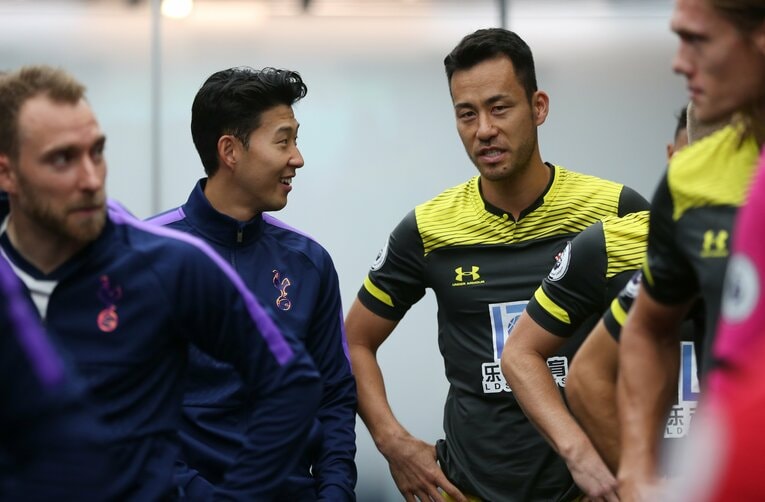 サウサンプトン吉田麻也と（2019年）©︎Getty Images