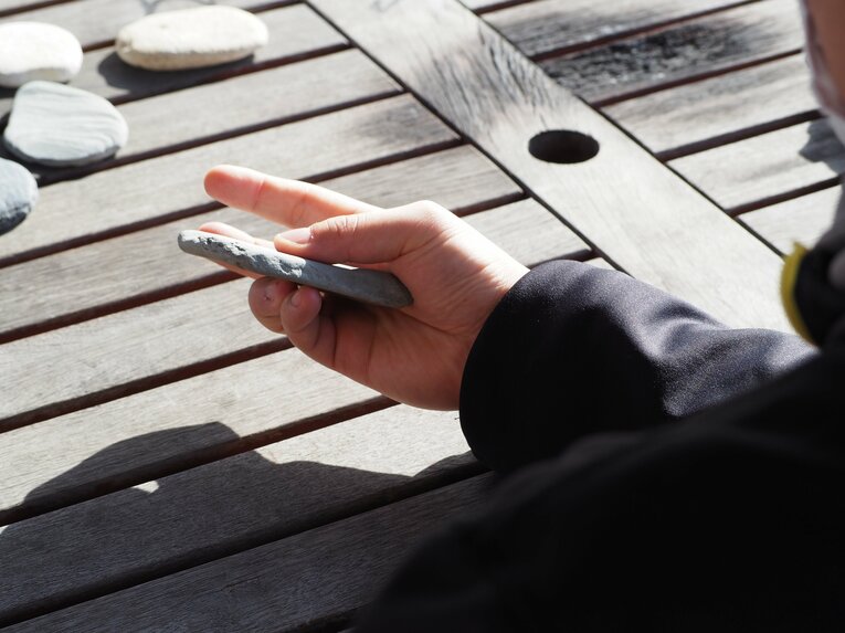 アメリカだと多く見られる頁岩（シェール）