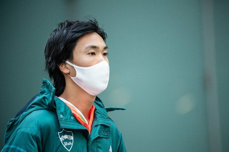 青学大・吉田圭太 ／ photograph by Nanae Suzuki