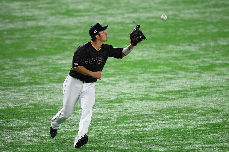 鈴木誠也は外野守備も一級品の評価を長年受けている（2016年撮影） ©Getty Images