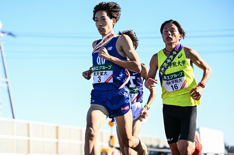 全日本の2区では区間3位となった三浦。箱根では今年どんなパフォーマンスを見せてくれるか　©Nanae Suzuki