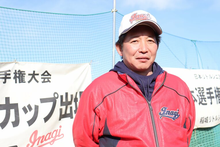 大阪桐蔭センバツ初出場時のエースだった和田友貴彦さん。現在は東京・稲城シニアでコーチを務める。センバツ初戦ではノーヒットノーランも達成　©Genki Taguchi