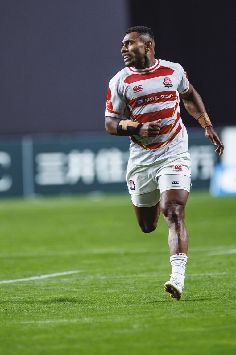 代表初キャップを獲得した7月のサモア戦　©Kiichi Matsumoto