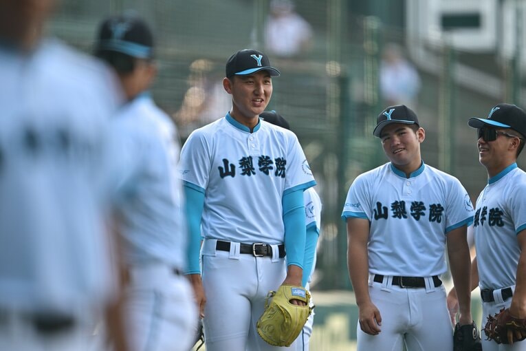 【つづきます】身長195センチ、体重100キロ超え。「逸材」菰田陽生 ©Hideki Sugiyama
