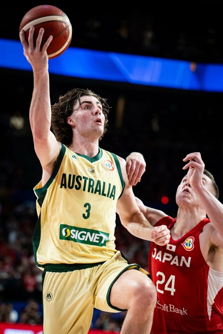 チーム最多となる26得点を記録したギディー。オクラホマシティ・サンダー所属　©FIBA