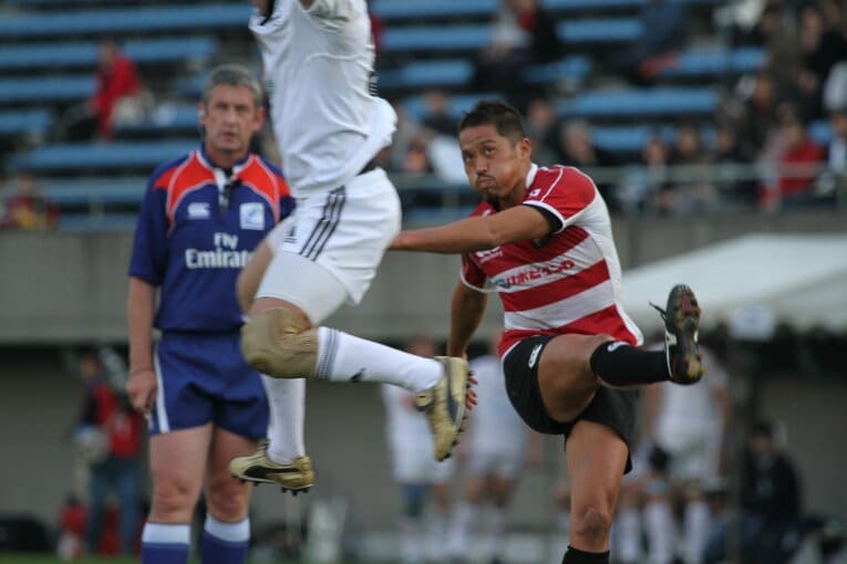 日本代表では3キャップを誇る（2010年11月）©︎Nobuhiko Otomo