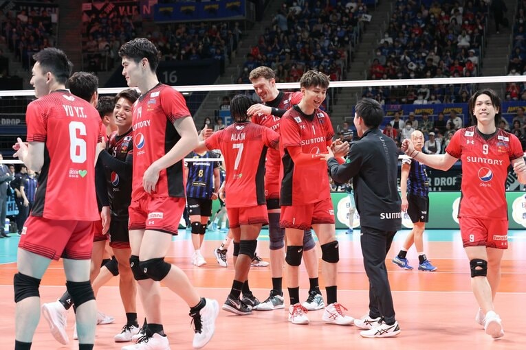 サントリーサンバーズ　©︎JVL