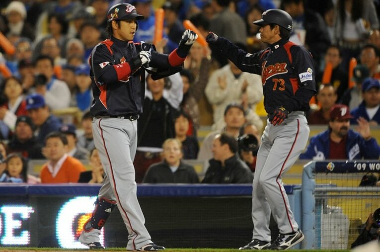 ギャラリー 秘蔵写真 09第2回wbc決勝 韓国戦 イチロー ダルビッシュ 侍たちの勇姿 侍ジャパン プロ野球 Number Web ナンバー