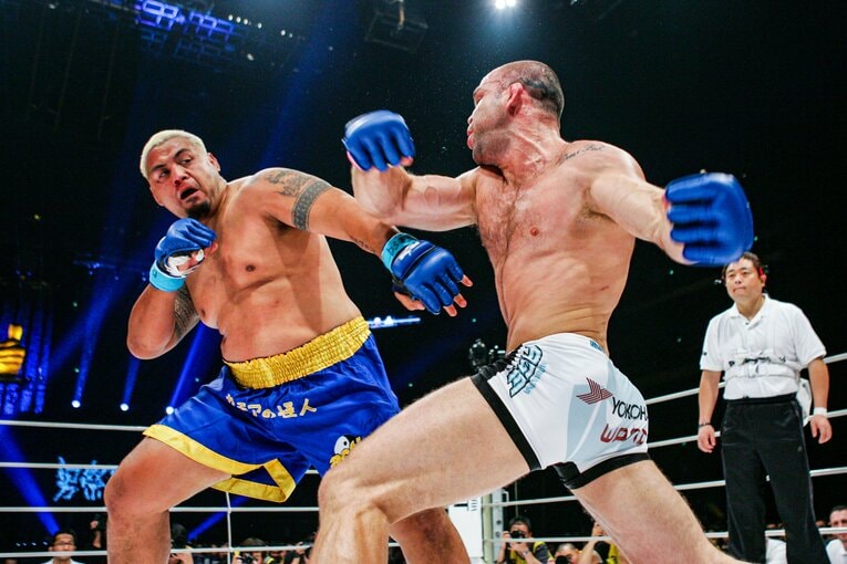 マーク・ハントvs.ヴァンダレイ・シウバ　©Susumu Nagao