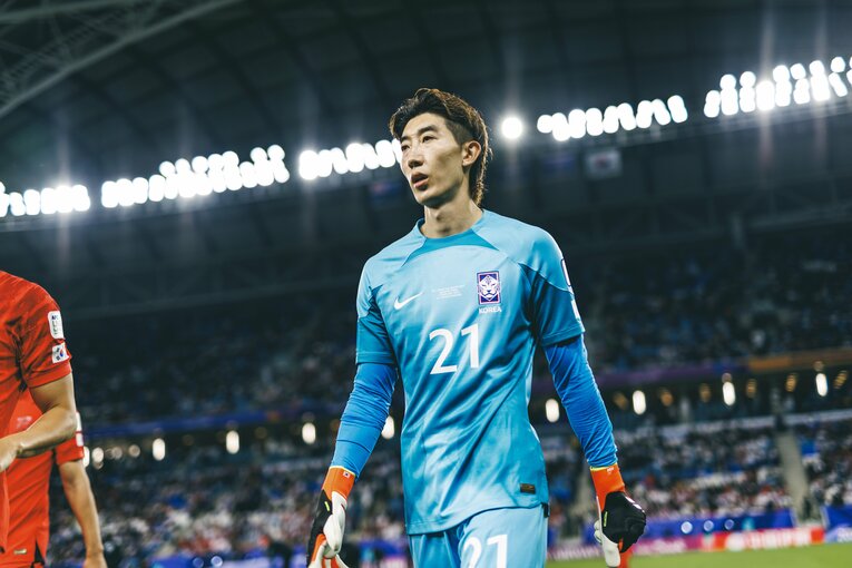 絶体絶命のピンチを何度も救ったGKチョ・ヒョヌ　©︎Kiichi Matsumoto