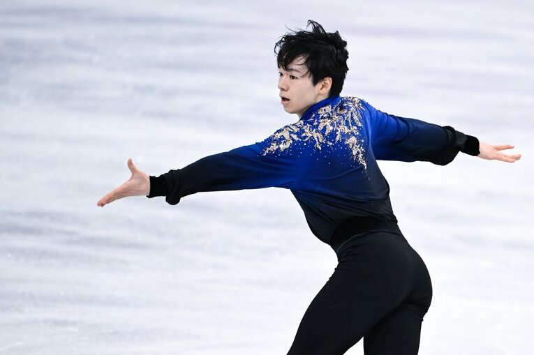 マリニンがまさかの敗戦となった男子フリー【スワイプするとそのほかの写真もご覧になれます】　©Asami Enomoto／JMPA