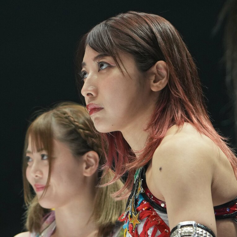 向後桃にとって岩谷麻優は特別な存在だ　©Essei Hara