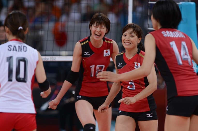 竹下佳江、木村沙織 ／ photograph by Asami Enomoto/JMPA