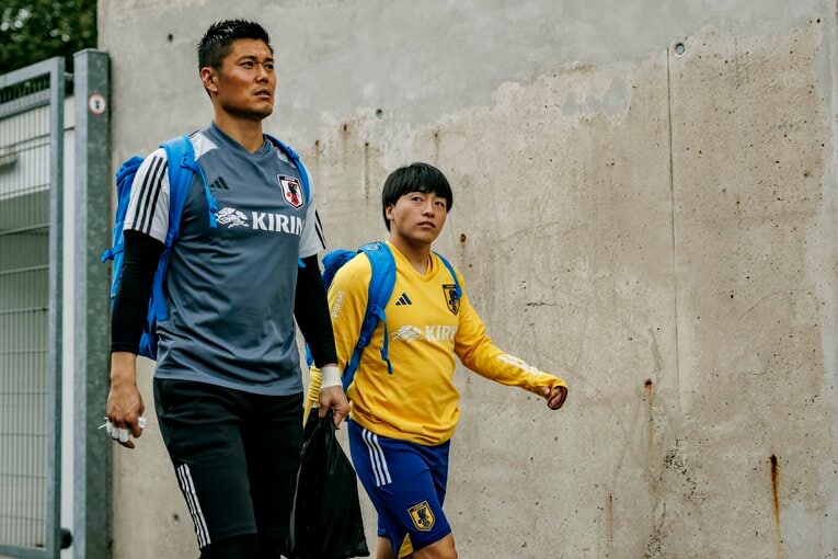 川島永嗣、相馬勇紀　©Kiichi Matsumoto