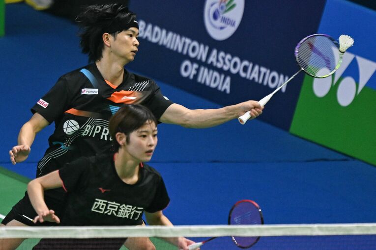 現在は田口真彩とペアを組み、新たな挑戦を続けている渡辺勇大　©AFLO