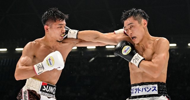 中谷潤人×西田凌佑 記念TシャツMサイズ 新品〉中谷潤人×西田凌佑 統一戦記念Tシャツ & パンフレット 新品〉