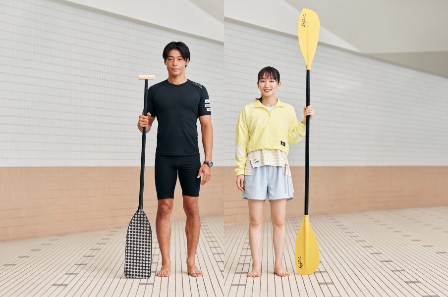 いい顔に迫る資生堂クロストーク「ONE ON ONE」羽根田卓也(カヌー選手) × 吉岡里帆(女優)<Number Web> photograph by SHISEIDO