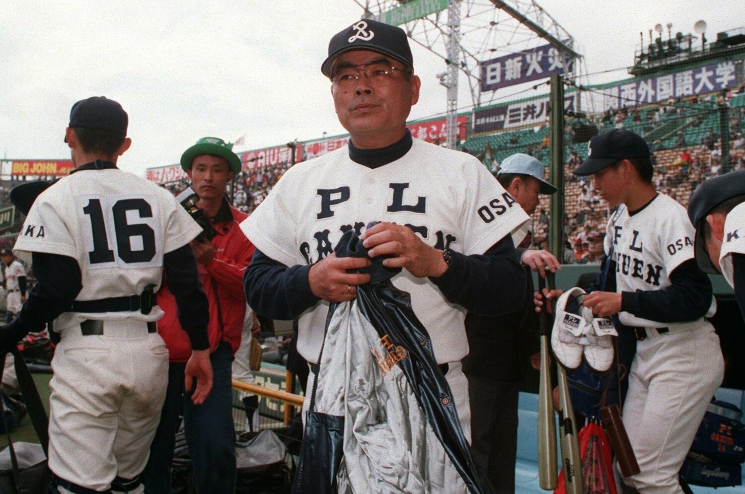 PL学園で春夏あわせて6度の全国制覇を果たした中村順司元監督。息子の猛安氏もPL学園野球部出身だ　©JIJI PRESS