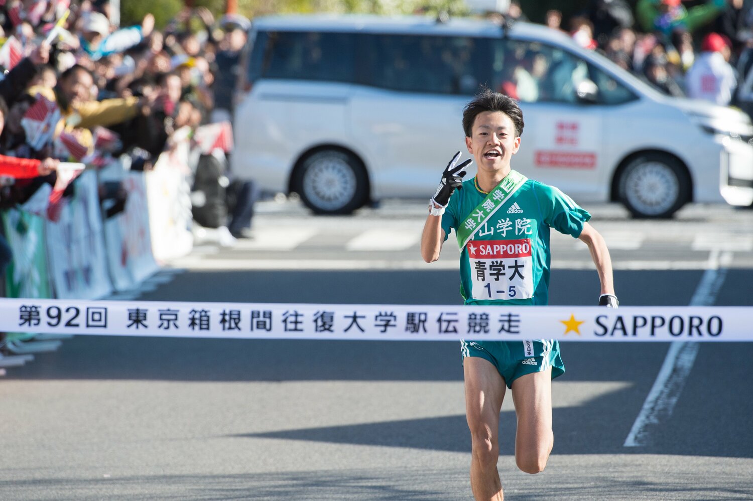 驚異の登坂力で“3代目山の神”の称号を手にした神野大地　©Nanae Suzuki