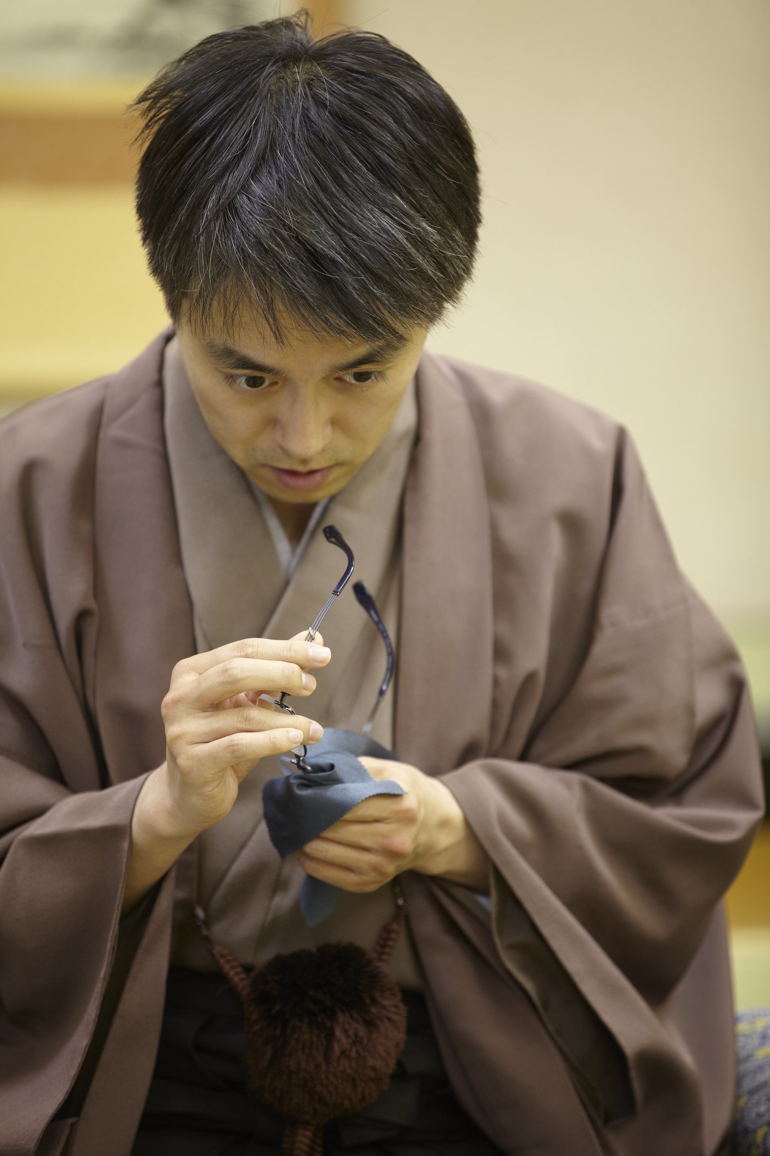 タイトル99期の実績を持つ羽生九段　©Tadashi Shirasawa