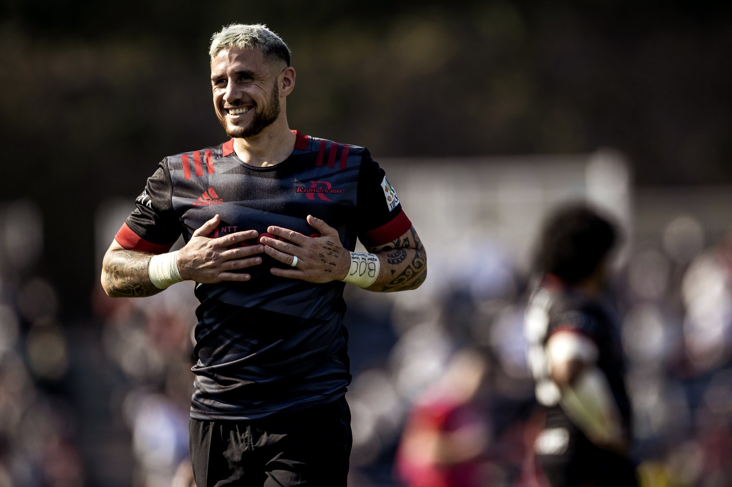  NTTドコモに大きな影響を与えているTJ・ペレナラ。「ボールを一番多く触るSHにワールドクラスがいるとやっぱり試合はおもしろくなりますよ」（大西）ⒸKiichi Matsumoto