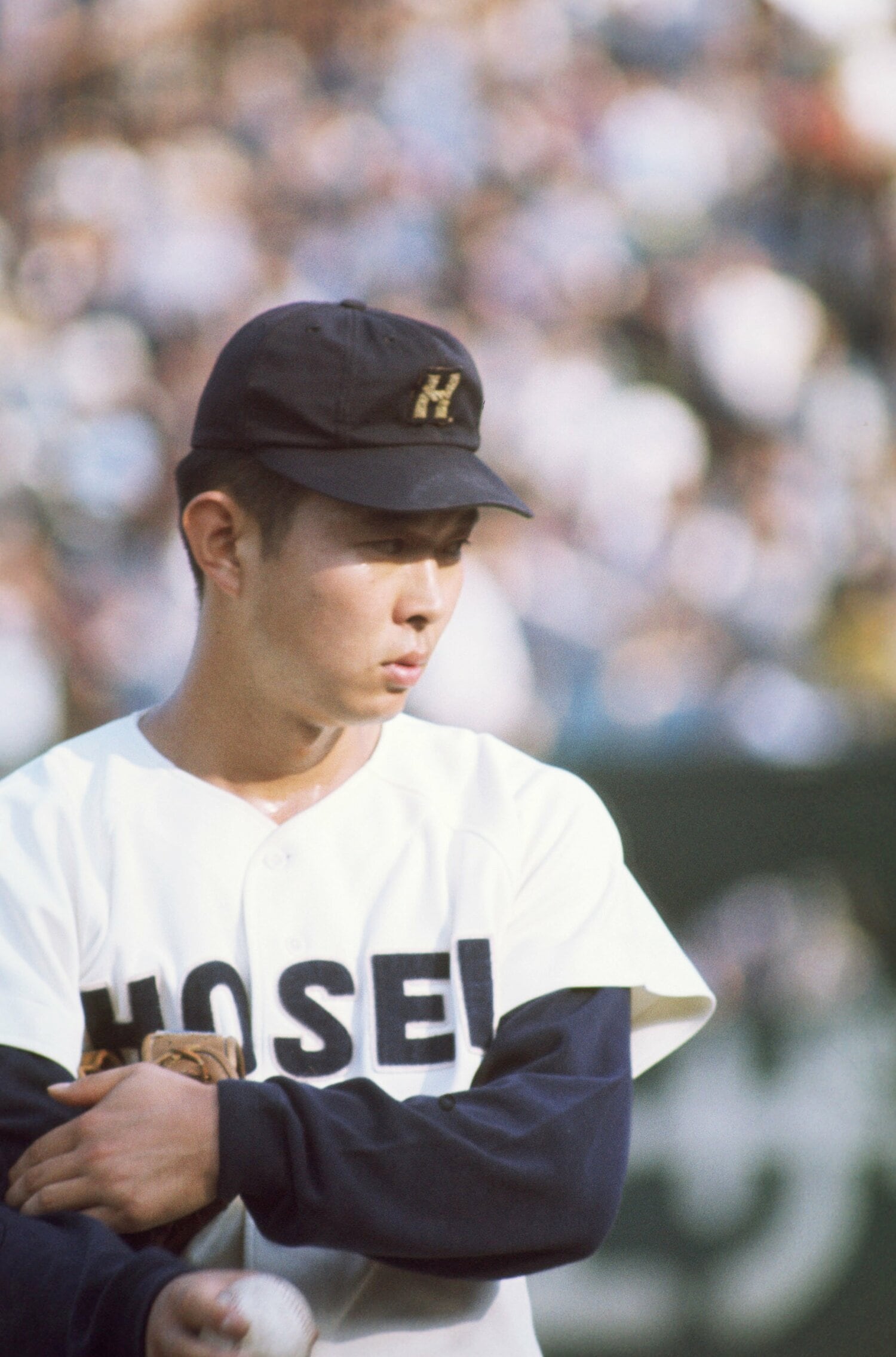 法政大学時代の江川卓　©Shinichi Yamada/AFLO