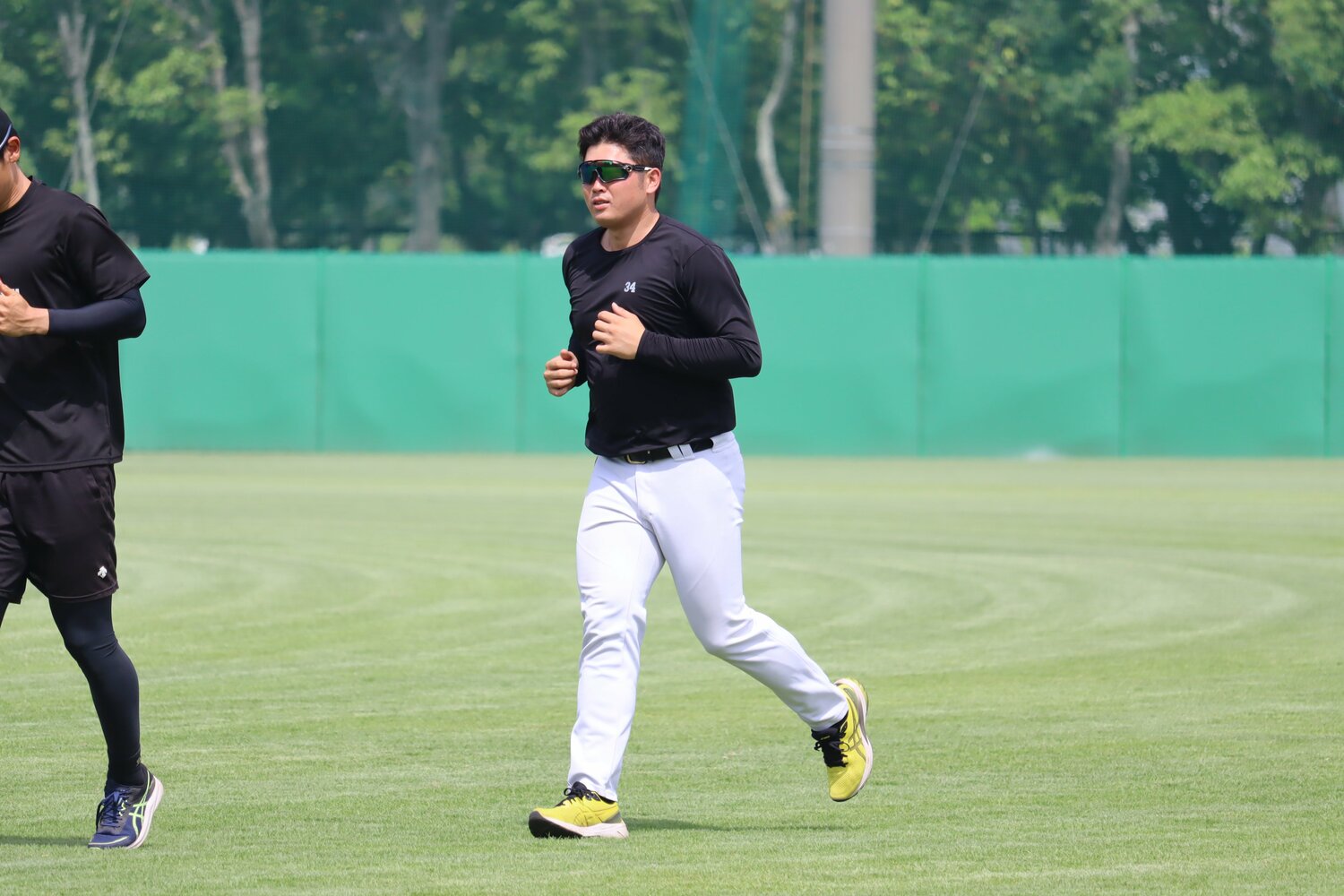 二橋は今も貪欲にトレーニングに励む　©Genki Taguchi