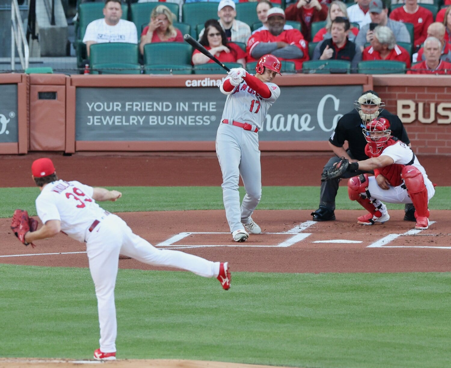 2023年には大谷との対戦も実現　©JIJI PRESS