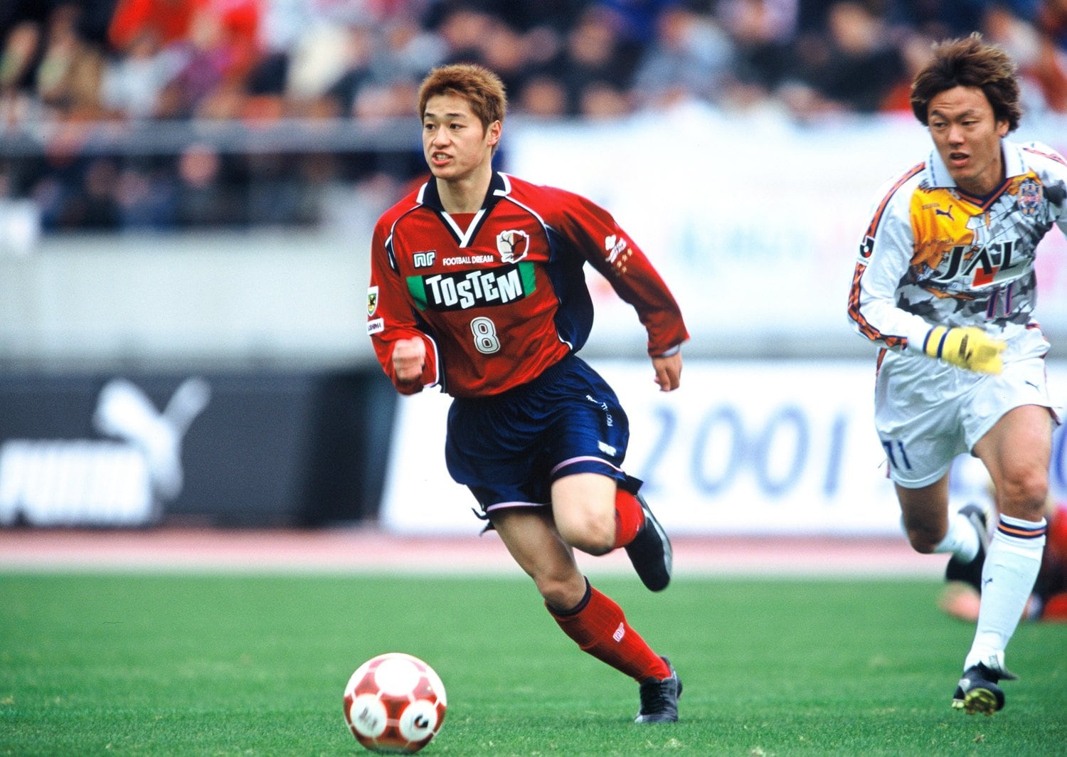 「眼光が鋭かった」時代の小笠原（2007年）©︎Takao Yamada