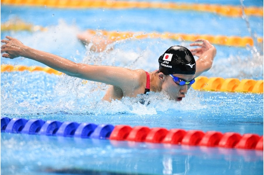 東京五輪での泳ぎ©Asami Enomoto/JMPA