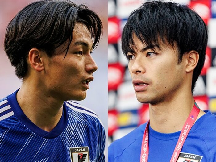 “ミトマの1ミリ想起弾”でMOM、上田綺世・小川航基もゴール量産「（三笘）薫が活躍をして自分も…」“覚醒間近”FW陣がアツい＜Number Web＞ photograph by Kiichi Matsumoto/JMPA