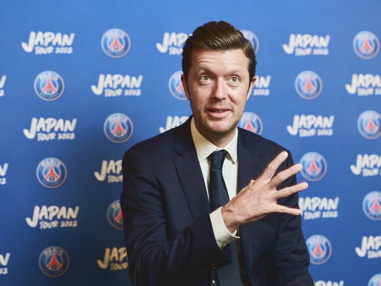 インタビューに応じてくれたセバスチャン氏　©Yuki Suenaga