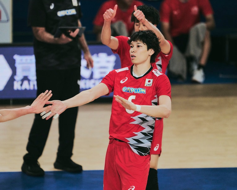 山内晶大（VNLポーランド戦）　©︎Yuki Suenaga　