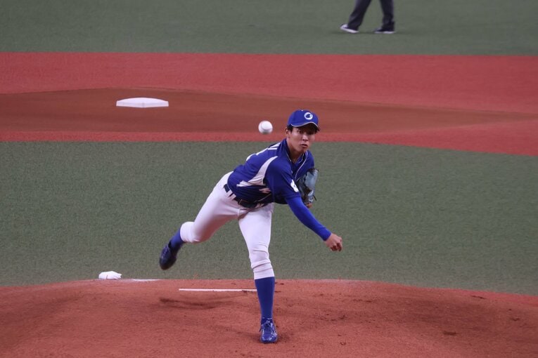 王子に入社後は投手陣の柱として活躍　©Fumi Sawai