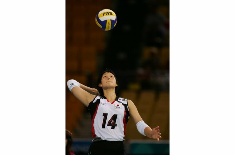 現役時代の大山加奈©JMPA