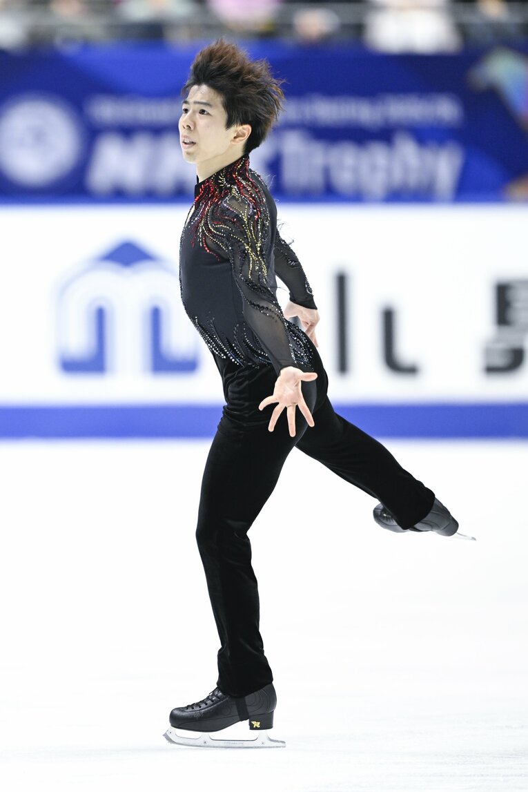 佐藤駿／NHK杯FSの演技　©️Asami Enomoto