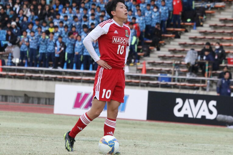 北海道コンサドーレ札幌へ加入する名古屋高校FW原康介（3年）©︎Takahito Ando