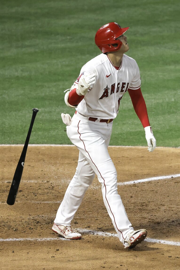 打った直後の“ホームラン確信歩き”も今やお馴染み©Getty Images