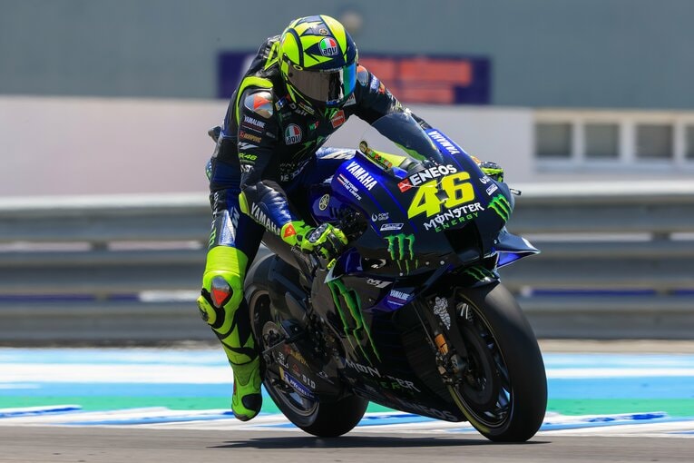 2020年のロッシ。ワークスチームで戦った最後のシーズンとなった　photograph by Satoshi Endo