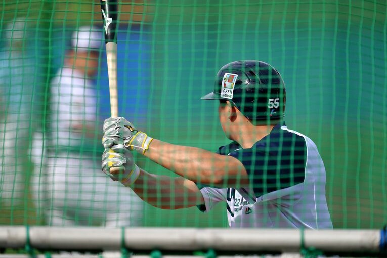 佐藤打撃コーチ「球種やコースのリクエストをされたことも特にない」 ©Hideki Suigiyama