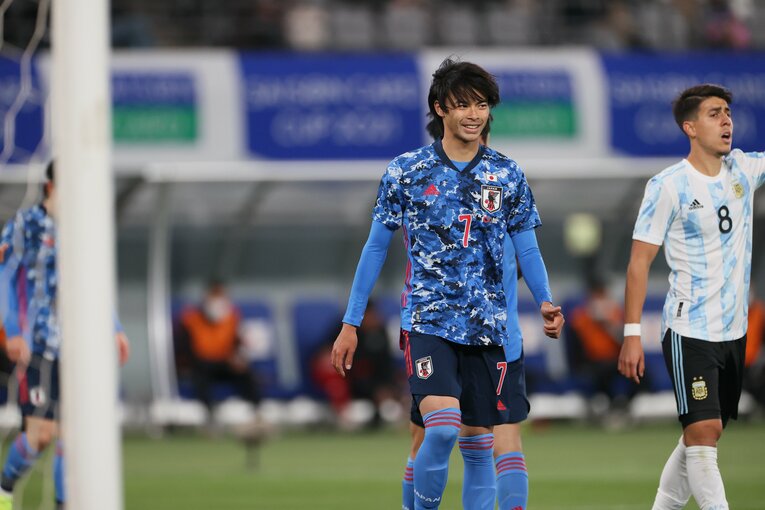 SAISONCARD CUP 2021 U-24アルゼンチン戦（2021年3月）　©︎JMPA