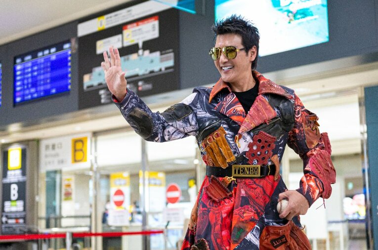 「BIGBOSS」を卒業し、心機一転「新庄監督」として監督２年目のシーズンにのぞむ ／ photograph by Takuya Sugiyama