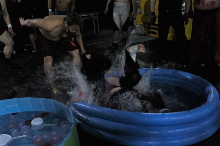 8月1日に開催された666の納涼夏祭り興行