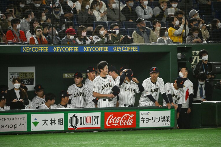 11月の侍ジャパン強化試合ではメンバー入りしていた山崎颯一郎　©︎Kiichi Matsumoto