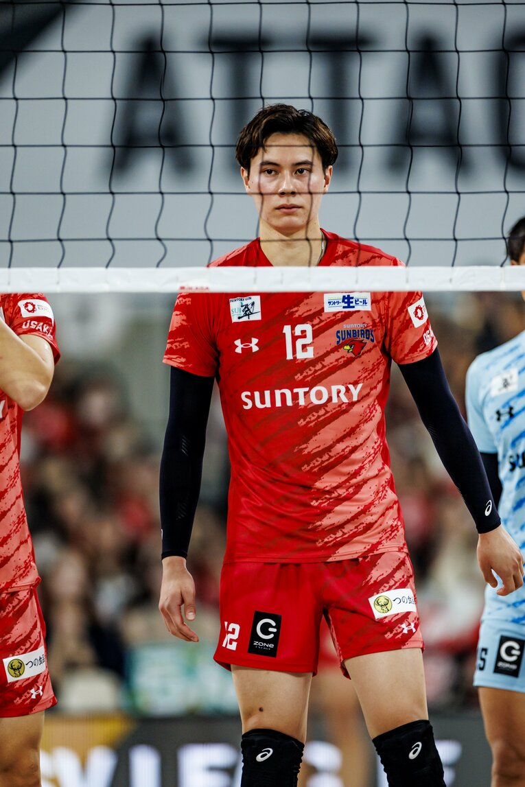 高橋藍（サントリーサンバーズ大阪）　©︎Kiichi Matsumoto