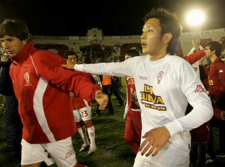 アルゼンチン・CAウラカン時代（本人提供）