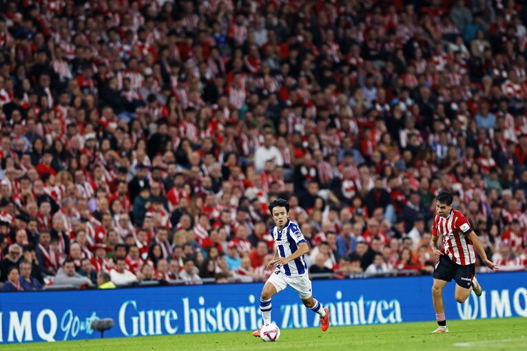 「クボ交代、早すぎでは？」久保建英EL1ゴール1アシストの一方でダービー敗戦後、記者の質問に監督が“意外な答え”…過密日程ソシエダの悩み(9)