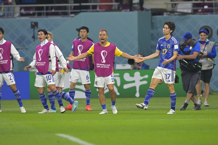 しかしゴールはVARでのチェック、審議の対象に（奇跡のゴールシーン　27／57）　©Koki Nagahama/JMPA